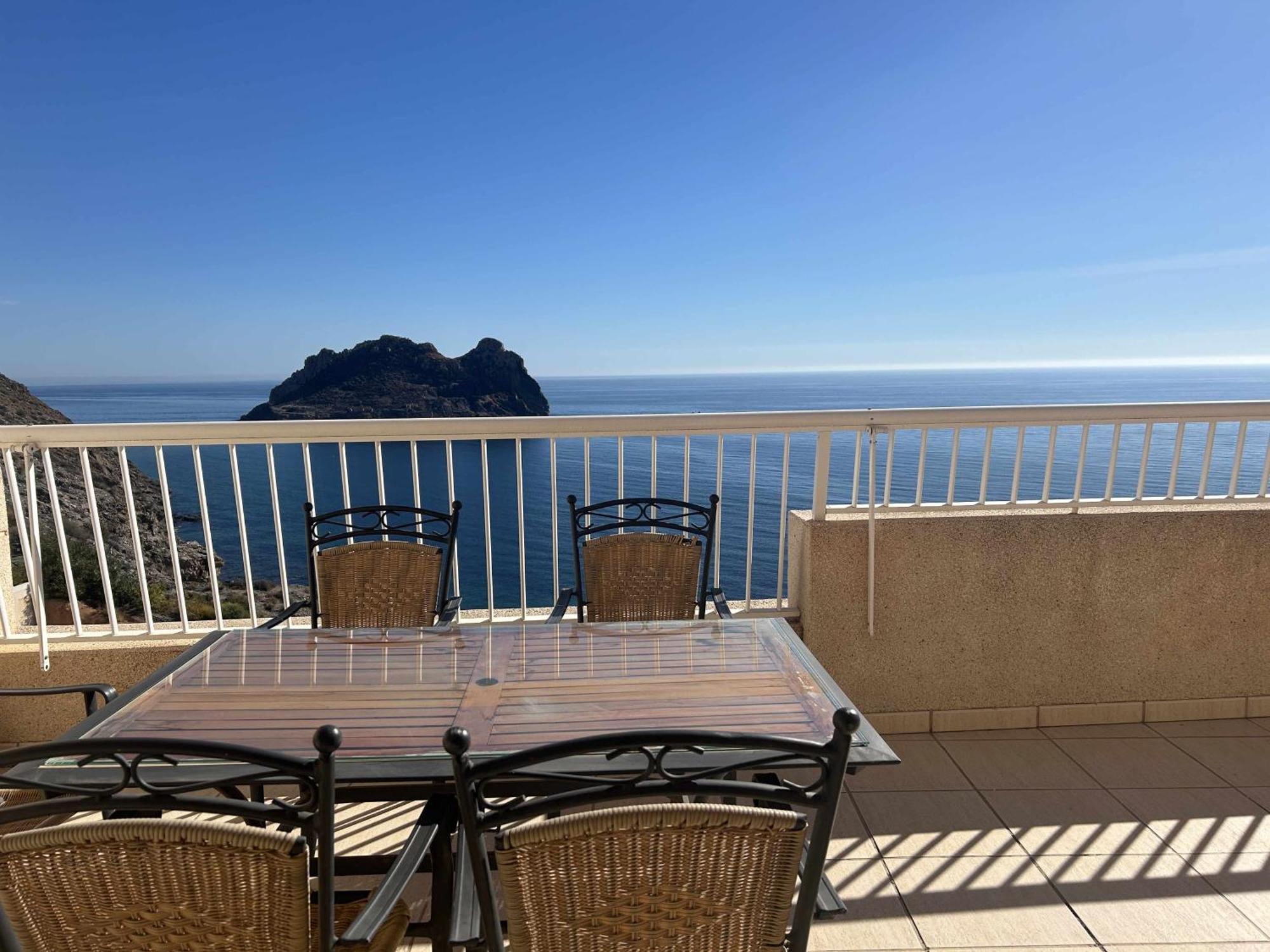 Apartamento Gladines Con Magnificas Vistas Al Mar Aguilas Exterior photo