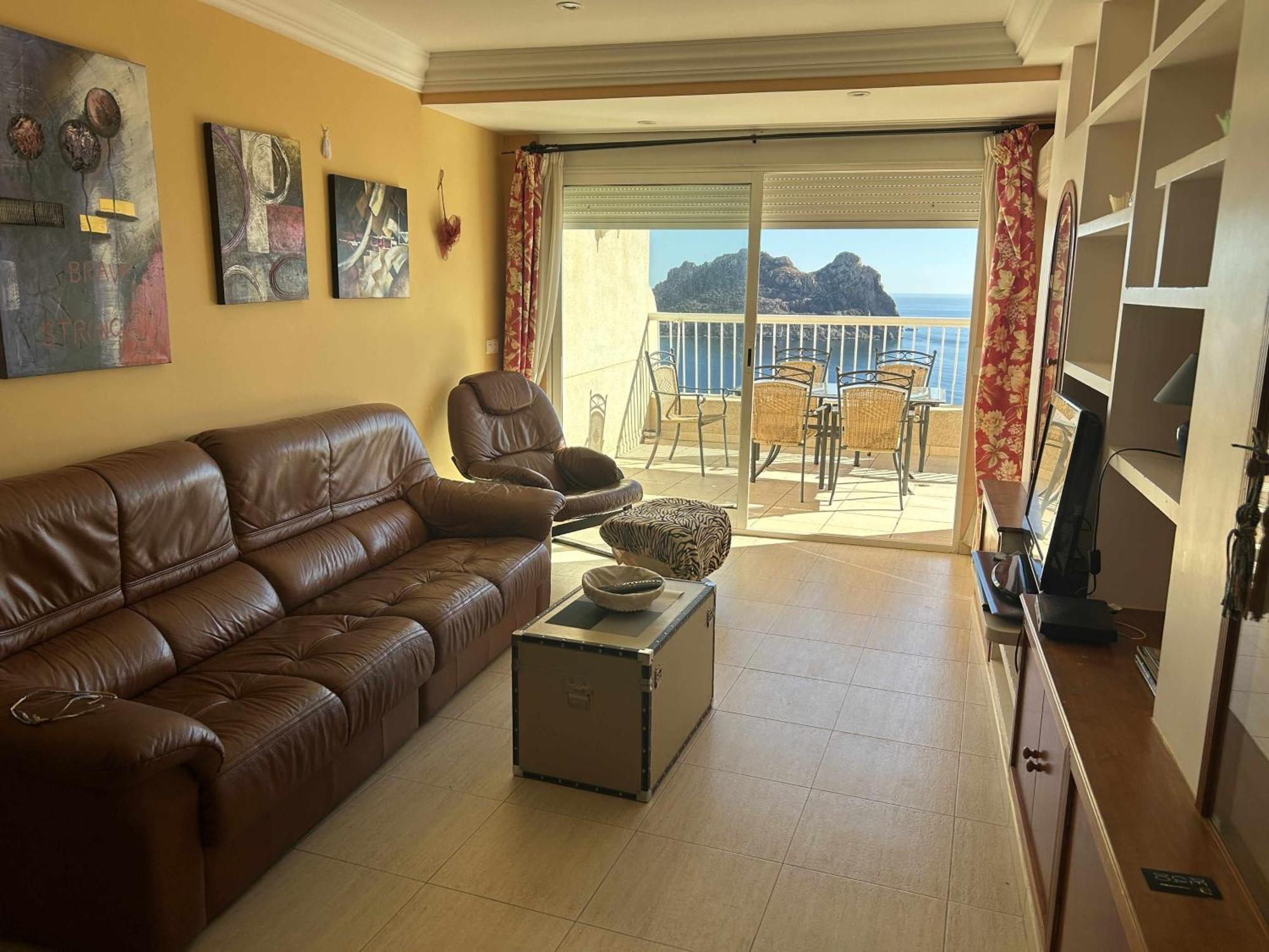 Apartamento Gladines Con Magnificas Vistas Al Mar Aguilas Exterior photo
